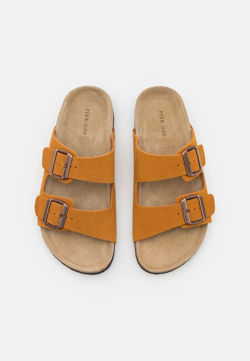 LEATHER UNISEX - Hausschuh - cognac Pier One LEATHER UNISEX - Hausschuh - Cognac -Bekleidungsgeschäft 0a90b3f5ba3a4e3880ec5567c19f8d23