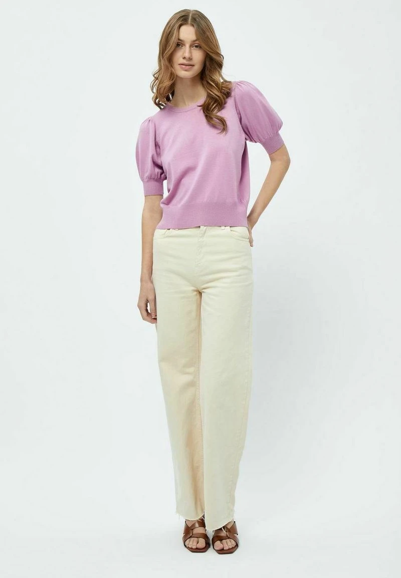 LIVA - T-Shirt basic - lupine purple Minus LIVA - T-Shirt Basic - Lupine Purple -Bekleidungsgeschäft 0bab9a57a90f44778170a39c0351f05d