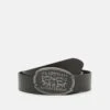 BILLY PLAQUE BELT - Gürtel - Regular Black