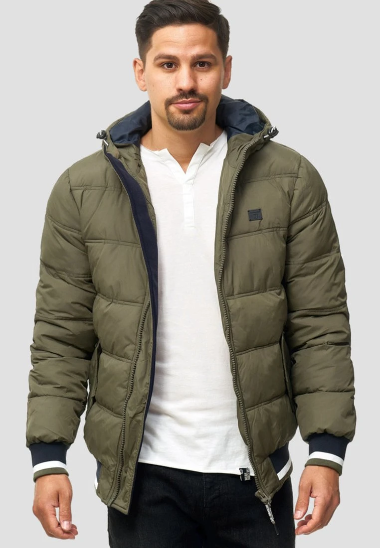 REGULAR FIT - Winterjacke - dark green Indicode Jeans REGULAR FIT - Winterjacke - Dark Green -Bekleidungsgeschäft 0ff9ced093744baa8e46b673cdba4015