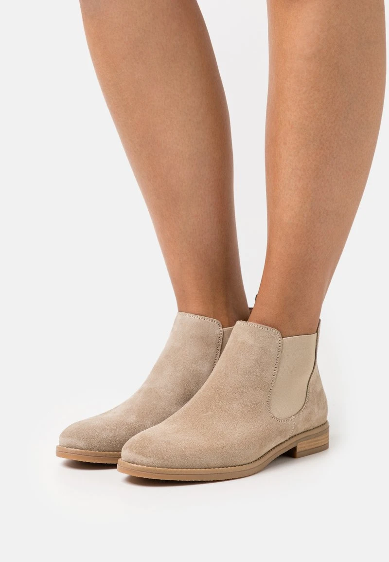 LEATHER - Ankle Boot - beige Pier One LEATHER - Ankle Boot - Beige -Bekleidungsgeschäft 14ab16f16d244634be80bc94e3c32b19