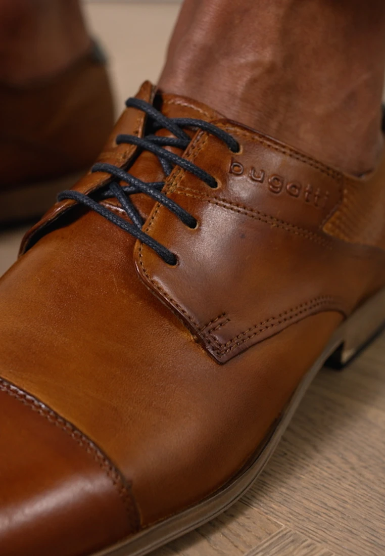 Business-Schnürer - cognac Bugatti Business-Schnürer - Cognac -Bekleidungsgeschäft 1652704774633