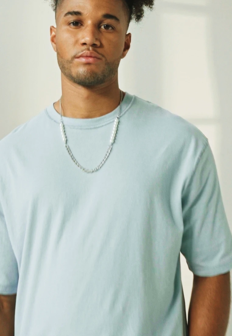 UNISEX - T-Shirt basic - blue YOURTURN UNISEX - T-Shirt Basic - Blue -Bekleidungsgeschäft 1664452882003