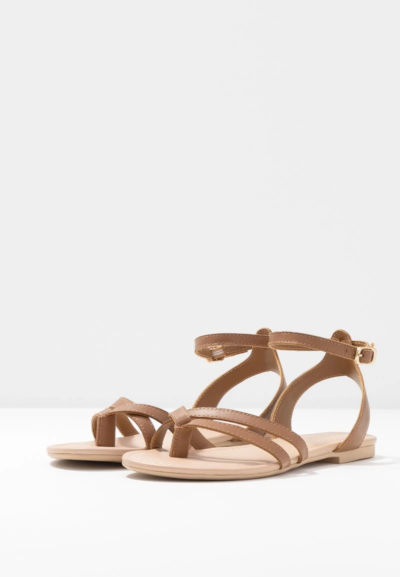 LEATHER - Zehentrenner - cognac Anna Field LEATHER - Zehentrenner - Cognac -Bekleidungsgeschäft 19eb7fe26e594b4898801ca40f38b20a