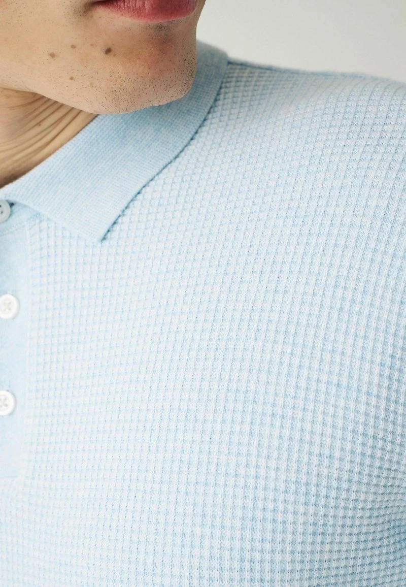 TEXTURED STANDARD - Poloshirt - blue Next TEXTURED STANDARD - Poloshirt - Blue -Bekleidungsgeschäft 1f5faef744194eed80f257afbaf774e3