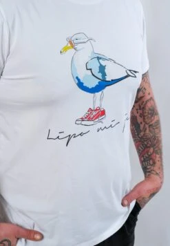 SUMMER - LIPO MI JE - T-Shirt Print - White 4 SUMMER - LIPO MI JE - T-Shirt Print - White -Bekleidungsgeschäft 217b80b2bd564e299533727974fe06e6