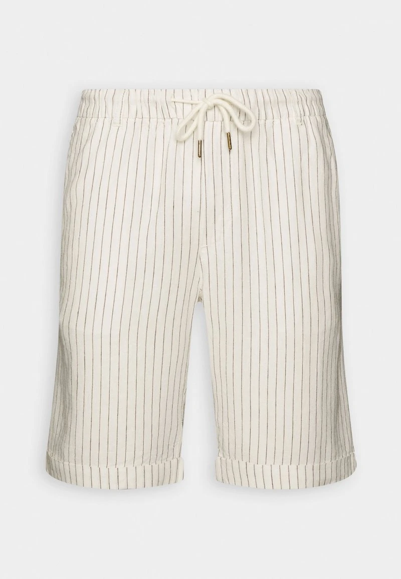 LINEN BLEND DRAWCORD SHORTS - Shorts - off-white Pier One LINEN BLEND DRAWCORD SHORTS - Shorts - Off-white -Bekleidungsgeschäft 228637db60b840a58a2b5acb0845341b 1