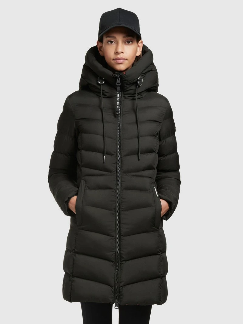 TUHANI2 MATT - Wintermantel - schwarz Khujo TUHANI2 MATT - Wintermantel - Schwarz -Bekleidungsgeschäft 2577765a96924336b9cc4fbf953fea0e