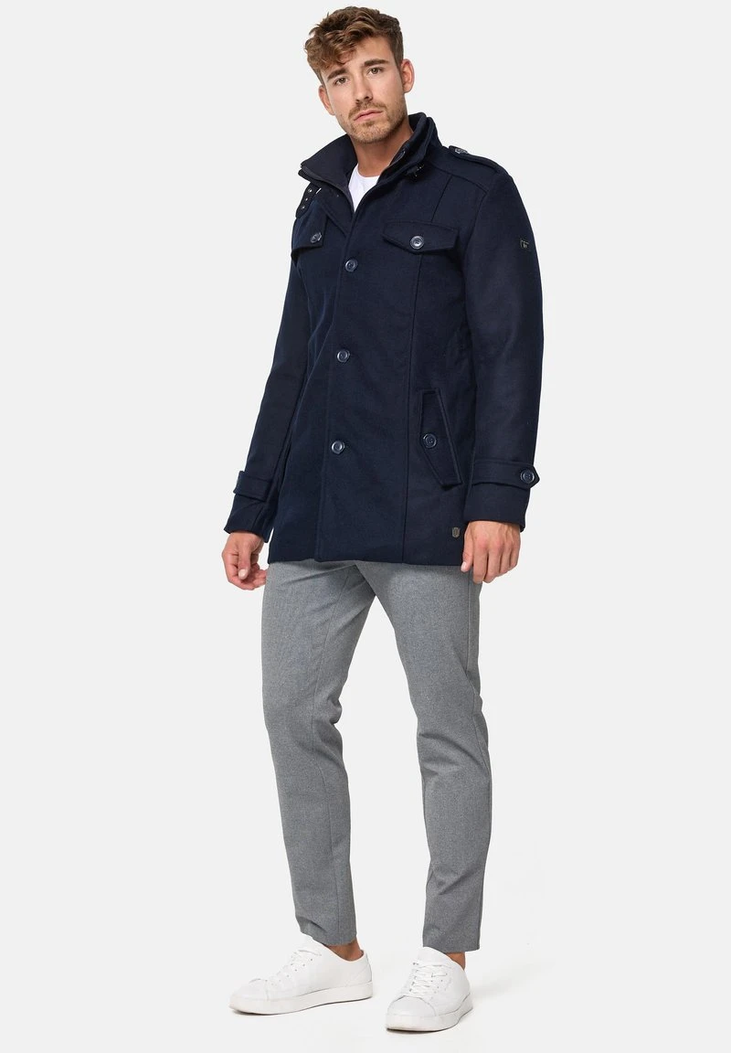 BRANDAN - Kurzmantel - dark blue Indicode Jeans BRANDAN - Kurzmantel - Dark Blue -Bekleidungsgeschäft 28f9e97cb3b24812bd2231d7ef6a0d3e