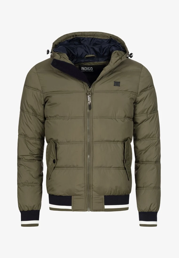 REGULAR FIT - Winterjacke - dark green Indicode Jeans REGULAR FIT - Winterjacke - Dark Green -Bekleidungsgeschäft 2e354f609b04465b9e618178767b0d4c