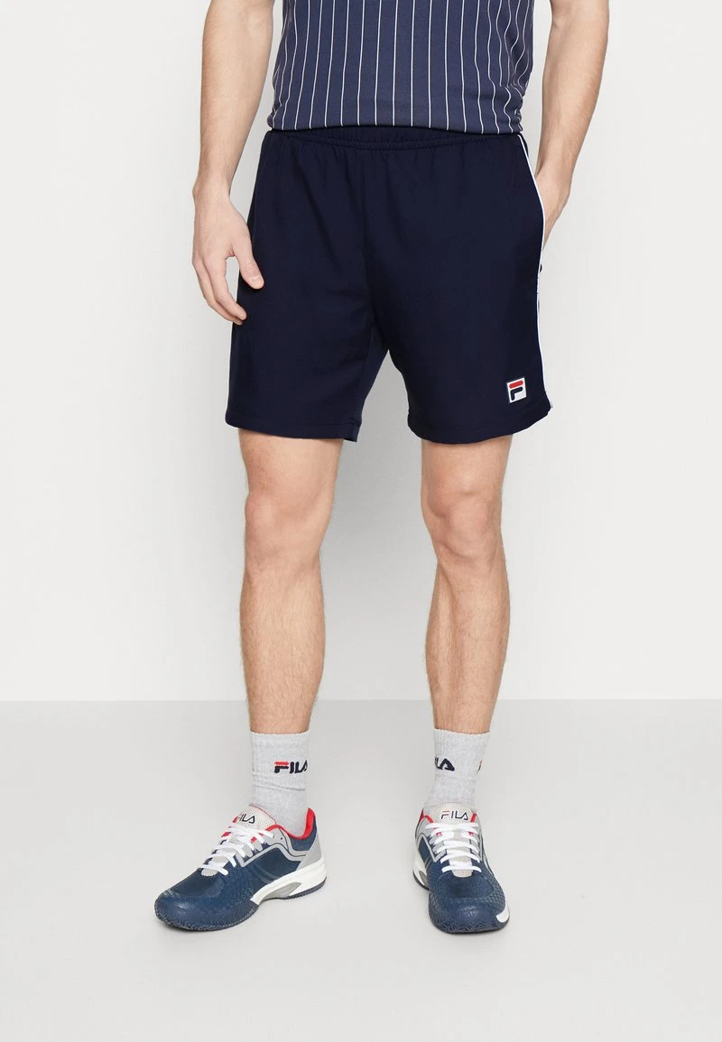 LEON - kurze Sporthose - navy Fila LEON - Kurze Sporthose - Navy -Bekleidungsgeschäft 2eaa28c5034b44a0a42290e4288dcb4a