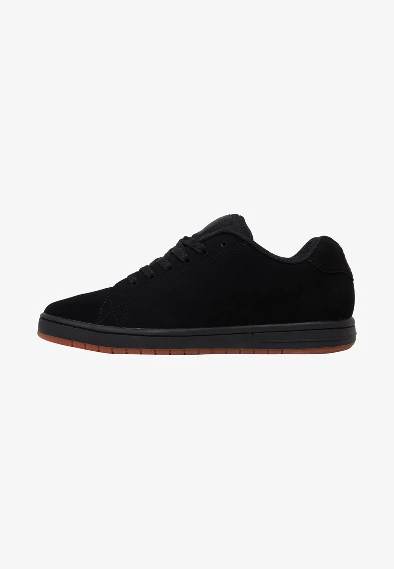 GAVELER - Sneaker low - black/gum DC SHOES GAVELER - Sneaker Low - Black/gum -Bekleidungsgeschäft 35af747ee65440db89a188b835d3bad3