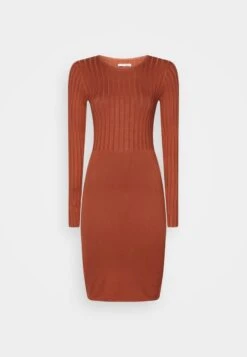 Anna Field CREW AUSSCHNITT RIPP TOP BODYCON MINI STRICKKLEID - Etuikleid - Brown 3 Anna Field CREW AUSSCHNITT RIPP TOP BODYCON MINI STRICKKLEID - Etuikleid - Brown -Bekleidungsgeschäft 38de2f6e35c644b49d1c8060d1e77df3 1