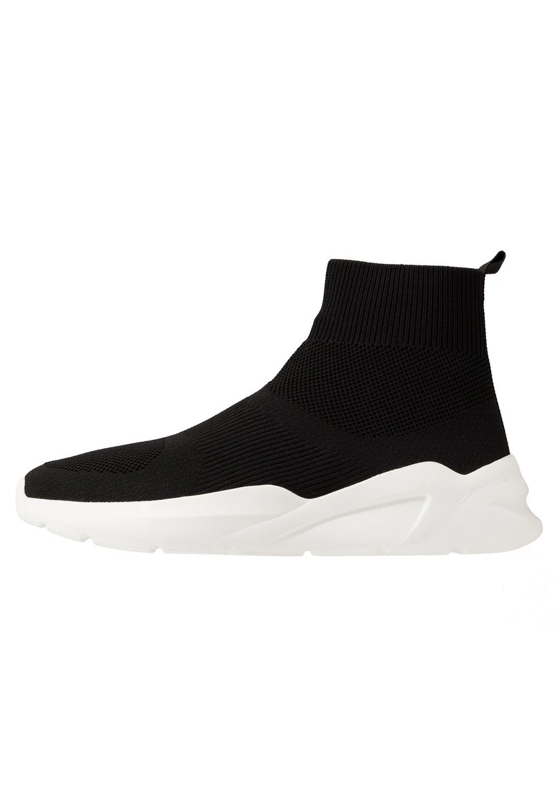 Sneaker high - black/white Pier One Sneaker High - Black/white -Bekleidungsgeschäft 4342a0b5233f410490c9a01fd2bd348f