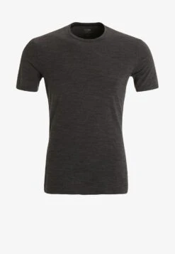 Icebreaker MERINO ANATOMICA SS CREWE - Unterhemd/-shirt - Jet Heather/black 4 Icebreaker MERINO ANATOMICA SS CREWE - Unterhemd/-shirt - Jet Heather/black -Bekleidungsgeschäft 4993cc330aee4c50bb064fb45cdc2547