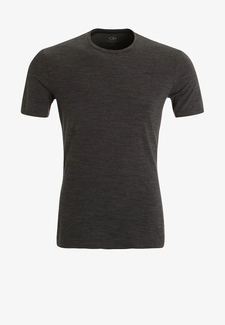 MERINO ANATOMICA SS CREWE - Unterhemd/-shirt - jet heather/black Icebreaker MERINO ANATOMICA SS CREWE - Unterhemd/-shirt - Jet Heather/black -Bekleidungsgeschäft 4993cc330aee4c50bb064fb45cdc2547