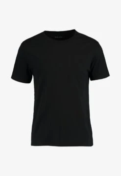 Pier One T-Shirt Basic - Black 4 Pier One T-Shirt Basic - Black -Bekleidungsgeschäft 4b333c481dff45f6878c7815bdb9302b