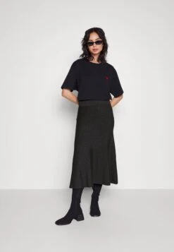 FLARE GABRIEL SHINE MIDI SKIRT - A-Linien-Rock - Deep Coal 2 FLARE GABRIEL SHINE MIDI SKIRT - A-Linien-Rock - Deep Coal -Bekleidungsgeschäft 4b6a7e3cb48442eaa47134707bb2fba7