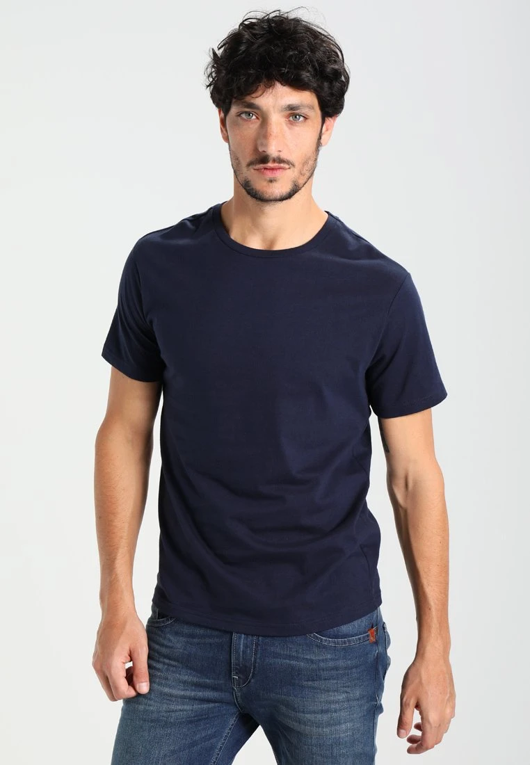 T-Shirt basic - dark blue Pier One T-Shirt Basic - Dark Blue -Bekleidungsgeschäft 4fe6d84038b7477588df23e660909ed3
