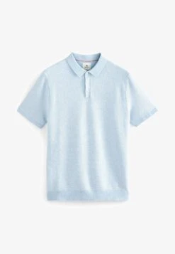 Next TEXTURED STANDARD - Poloshirt - Blue 5 Next TEXTURED STANDARD - Poloshirt - Blue -Bekleidungsgeschäft 5833400af337468ca4b22d140293519a