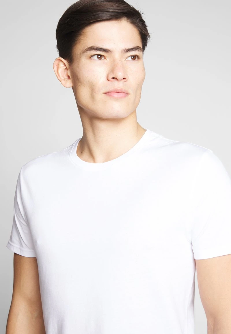 2 PACK - T-Shirt basic - white/dark blue Pier One 2 PACK - T-Shirt Basic - White/dark Blue -Bekleidungsgeschäft 5d6a04d994e343d2903cc2c1666bad4b