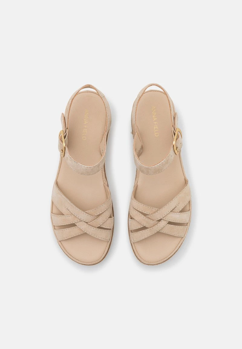 LEATHER - Keilsandalette - beige Anna Field LEATHER - Keilsandalette - Beige -Bekleidungsgeschäft 5e0952d91e154888be76cdfe1f9a1c60