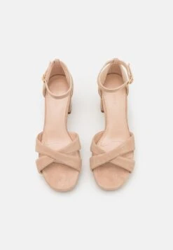 LEATHER - Plateausandalette - Beige 5 LEATHER - Plateausandalette - Beige -Bekleidungsgeschäft 5eddce7760324bec97ed9cc6d612c693