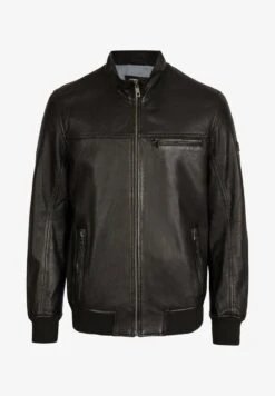 Bugatti LEONARDO - Lederjacke - Schwarz 4 Bugatti LEONARDO - Lederjacke - Schwarz -Bekleidungsgeschäft 5f226739fc3c45a09327bca0c1b245ee