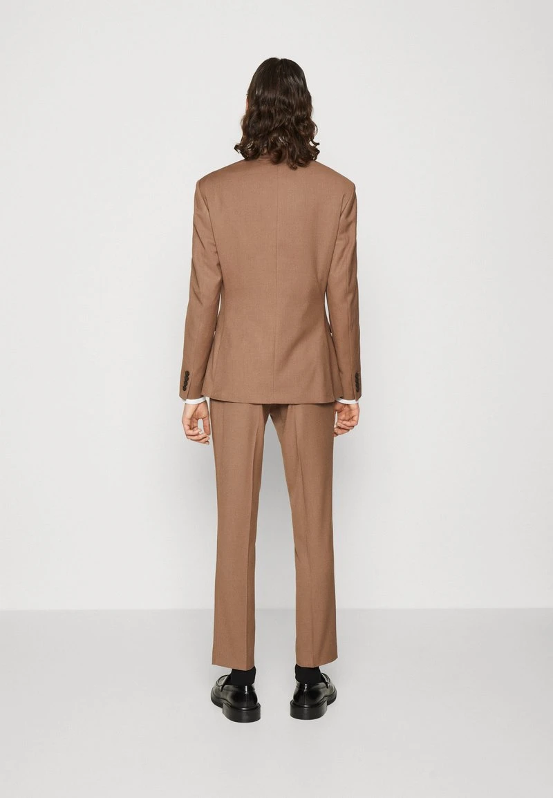 THE FASHION SUIT NOTCH POCKET SQUARE - Anzug - chestnut THE FASHION SUIT NOTCH POCKET SQUARE - Anzug - Chestnut -Bekleidungsgeschäft 60a32bbface643dd9d7b6b21489b010f