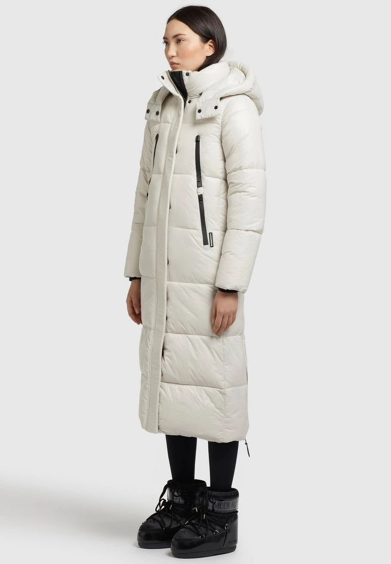 MELONA SHINY - Wintermantel - perlweiß Khujo MELONA SHINY - Wintermantel - Perlweiß -Bekleidungsgeschäft 62473d31d4244155954db0ab83cddf07