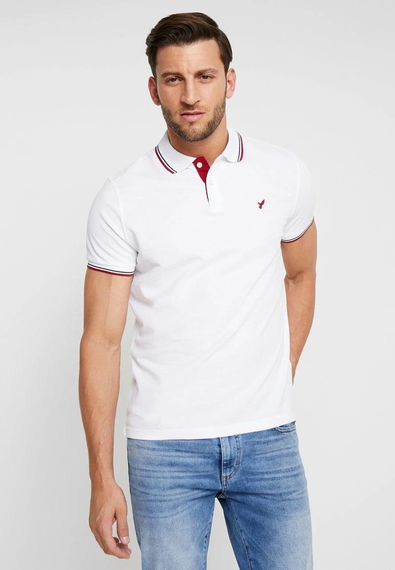 Poloshirt - white Pier One Poloshirt - White -Bekleidungsgeschäft 65529500414e413b8c528df5f67c225a