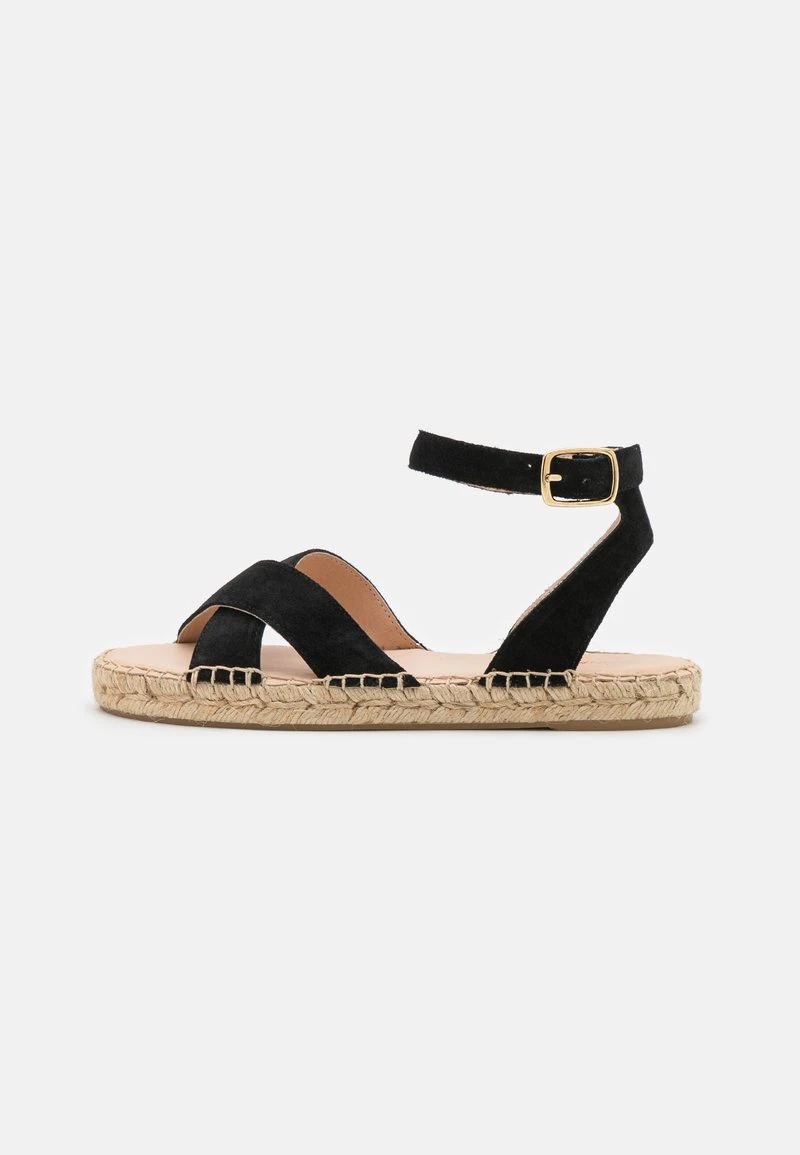 LEATHER - Espadrille - black Anna Field LEATHER - Espadrille - Black -Bekleidungsgeschäft 67c4ab71a71243efb2852831e578c87e