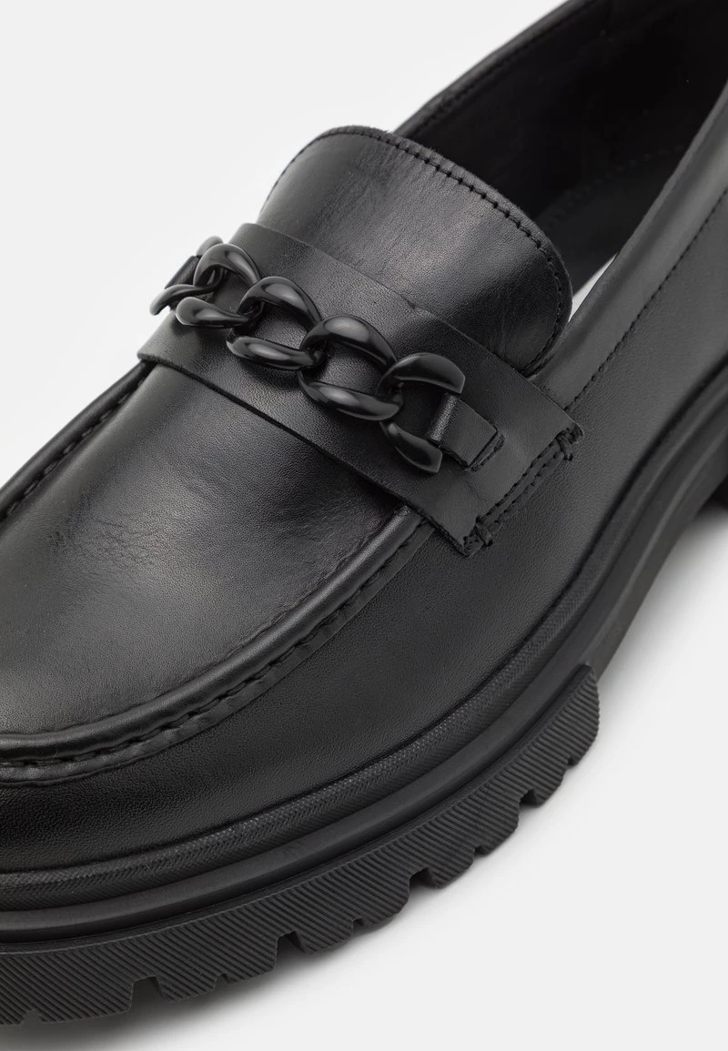 LEATHER UNISEX - Slipper - black YOURTURN LEATHER UNISEX - Slipper - Black -Bekleidungsgeschäft 67faac0d8bea48d0b27004c70d9a0434