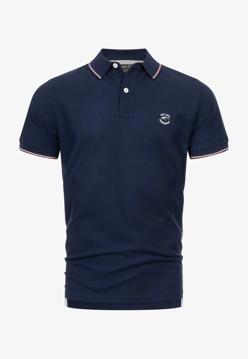WALLO - Poloshirt - navy Indicode Jeans WALLO - Poloshirt - Navy -Bekleidungsgeschäft 6822769410b545759806323019a6e264