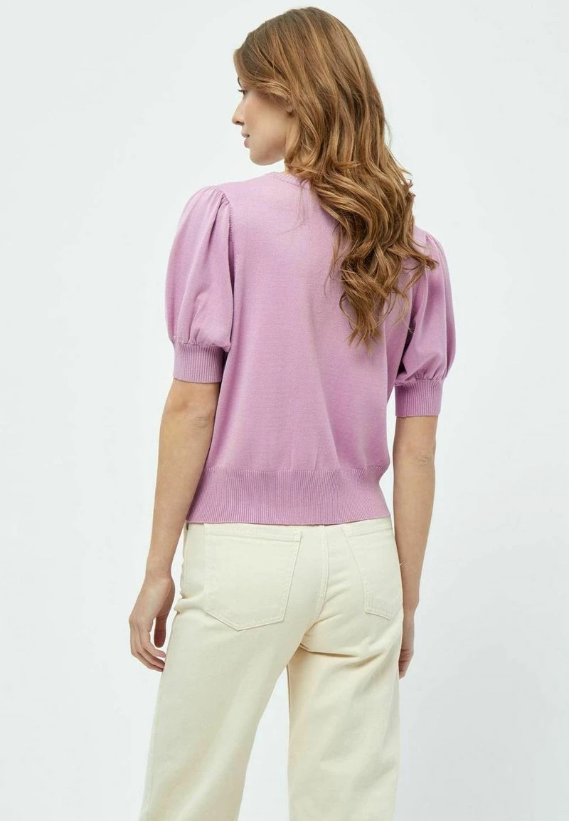 LIVA - T-Shirt basic - lupine purple Minus LIVA - T-Shirt Basic - Lupine Purple -Bekleidungsgeschäft 6981577fca124e8e8d526049a3852603