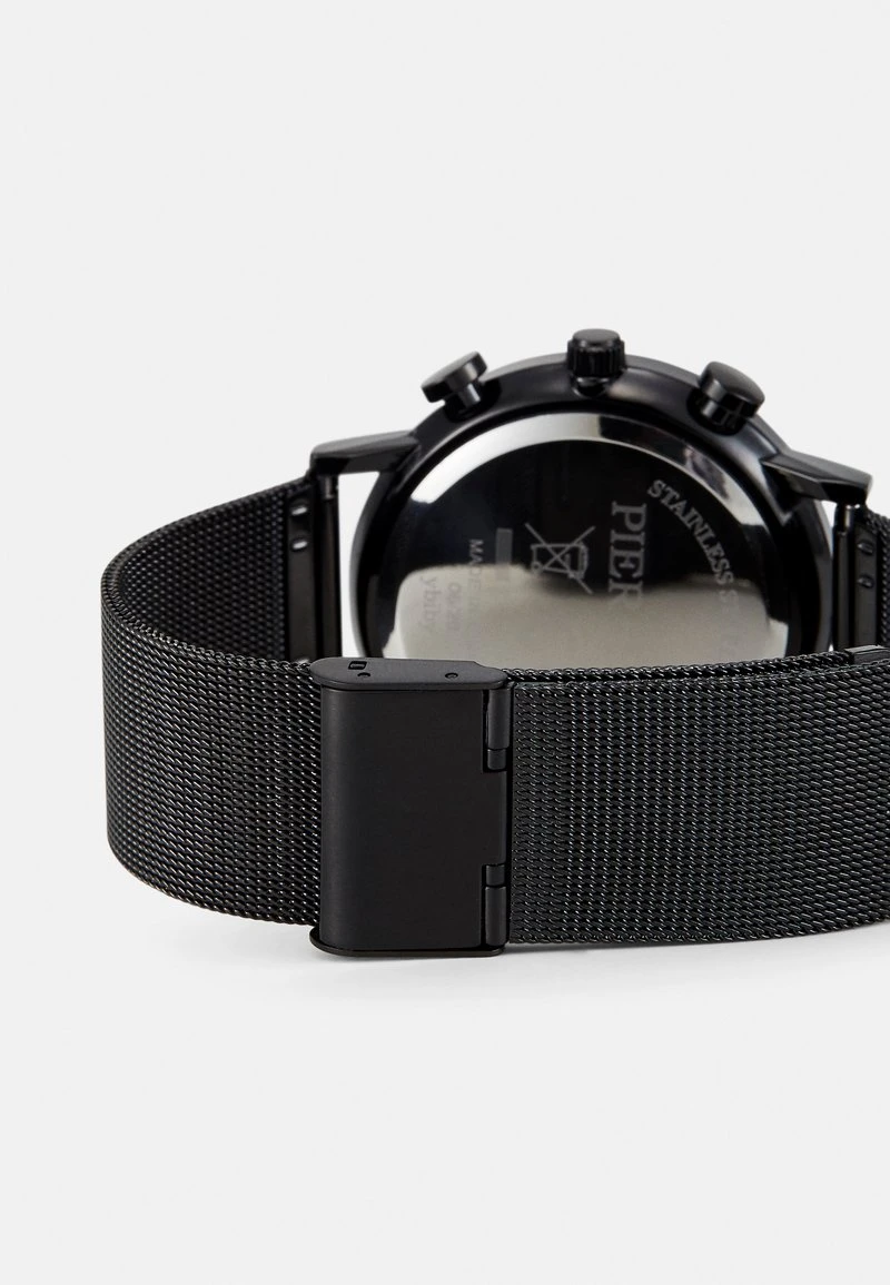 Uhr - black Pier One Uhr - Black -Bekleidungsgeschäft 6cbeccf337c6465ebb2d4ab42b26ee57