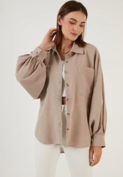 LELA Hemdbluse - Mink Color 4 LELA Hemdbluse - Mink Color -Bekleidungsgeschäft 6f5a328aa0f4430f86ee1efabaed5089