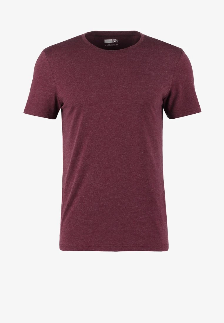 T-Shirt basic - bordeaux melange Pier One T-Shirt Basic - Bordeaux Melange -Bekleidungsgeschäft 70d93fbfbfcb418dbb72dc1b82e9413f
