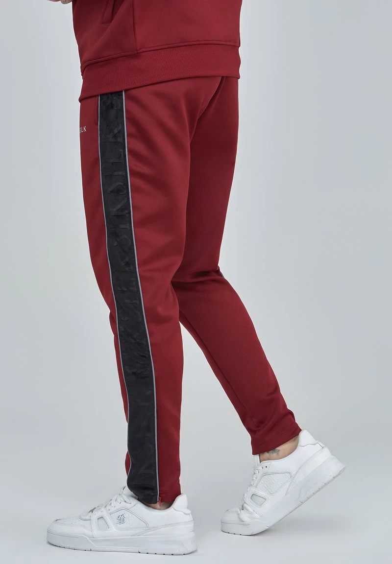 VELOUR PANELLED - Jogginghose - burgundy SikSilk VELOUR PANELLED - Jogginghose - Burgundy -Bekleidungsgeschäft 718e5f42cf654b7891094b061a819f00
