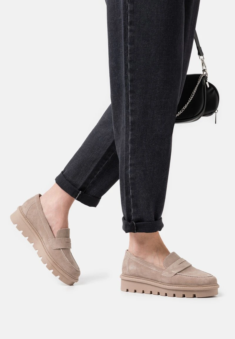 COMFORT LEATHER - Slipper - taupe COMFORT LEATHER - Slipper - Taupe -Bekleidungsgeschäft 774c3ea3c28646ce8bba1566f2e2296b