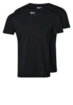 Pier One 2 PACK - T-Shirt Basic - Black -Bekleidungsgeschäft 780252fa691540f5a0c48cf89f3c30f2 1