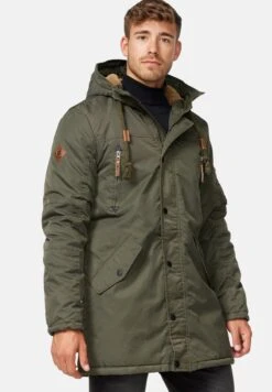 Indicode Jeans BARDSLEY - Wintermantel - Forest 4 Indicode Jeans BARDSLEY - Wintermantel - Forest -Bekleidungsgeschäft 792193cbd1b54f9985118354b8a71caa