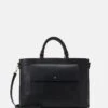 Anna Field LEATHER - Aktentasche - Black