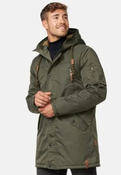 Indicode Jeans BARDSLEY - Wintermantel - Forest 3 Indicode Jeans BARDSLEY - Wintermantel - Forest -Bekleidungsgeschäft 8025b6bab5b643808a4f9691a77ace74