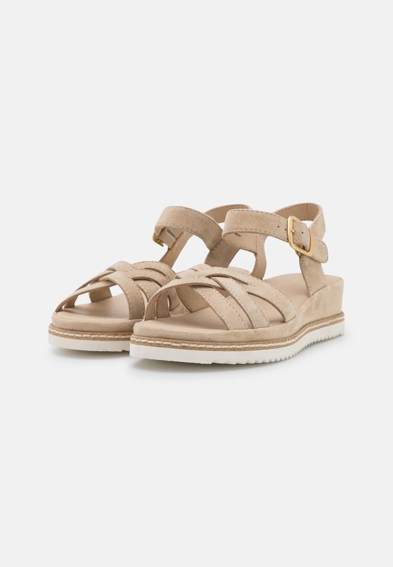 LEATHER - Keilsandalette - beige Anna Field LEATHER - Keilsandalette - Beige -Bekleidungsgeschäft 8297b92a5b25491a8d627a8800e3ab2b