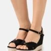 Plateausandalette - Black