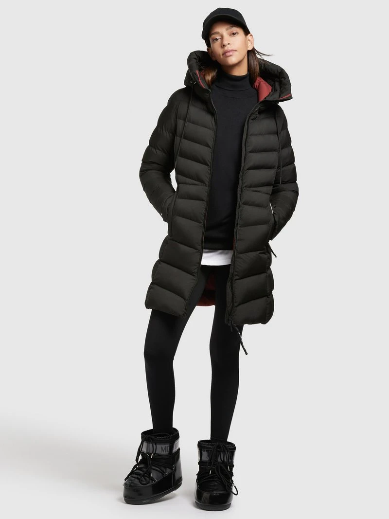 TUHANI2 MATT - Wintermantel - schwarz Khujo TUHANI2 MATT - Wintermantel - Schwarz -Bekleidungsgeschäft 84a1ac6275014ac981d6dfec19bc83d5