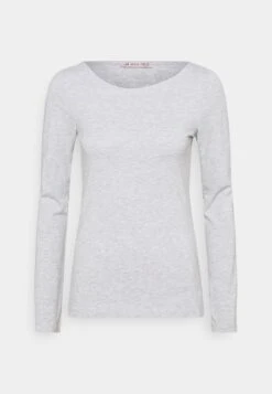 Anna Field 2 PACK - Langarmshirt - Black/mottled Grey -Bekleidungsgeschäft 84dc9a669e2f49ca8b2bd76509bb5bb1