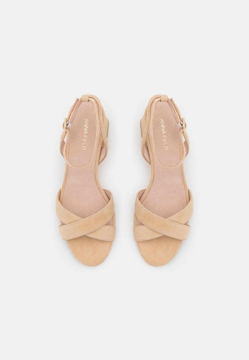 LEATHER - Riemensandalette - beige Anna Field LEATHER - Riemensandalette - Beige -Bekleidungsgeschäft 852e06c55ea74dbda56690ead3411c94