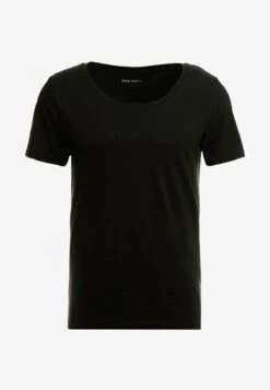 Pier One T-Shirt Basic - Black 3 Pier One T-Shirt Basic - Black -Bekleidungsgeschäft 879995f0f8d3470bbdd5c9521401deca